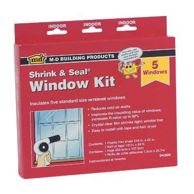 M-D  210 In. x 62 In. Indoor Window Insulation Kit