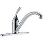 Delta Classic Series 1-Handle Lever Kitchen Faucet, Chrome Image 1